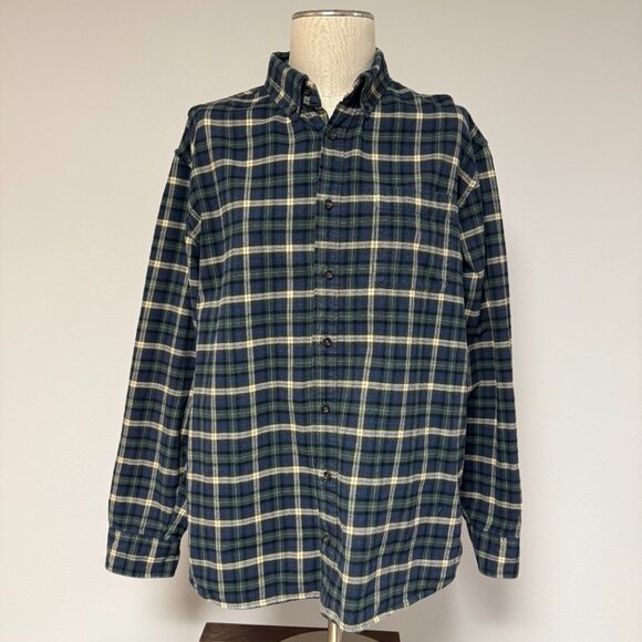 Taylor Stitch Blue and White Plaid Casual Button Down Shirt - Picture 5 of 13